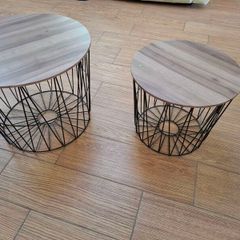 Basket table nest two piece