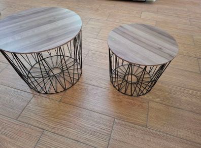 Basket table nest two piece