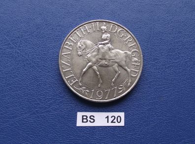 1977 Great Britain 25 New Pence 'Silver Jubilee of Elizabeth II Reign'
