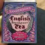 Vintage Sandersons English Breakfast Tea Clock by Roger Lascelles England Image 3