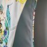 GIOVANE floral dress with bright zips detail Sz 46 (Fit 18 UK)  - Rrp 99 Image 9