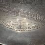 Antique Irish solid silver plate 325 grams Image 4