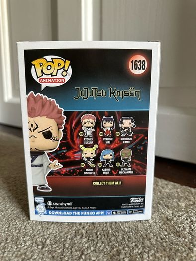 Jujutsu Kaisen Bundle | Official Sukuna Plush & Sukuna & Gojo Funko Pops