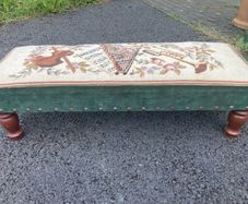 Vintage footstool