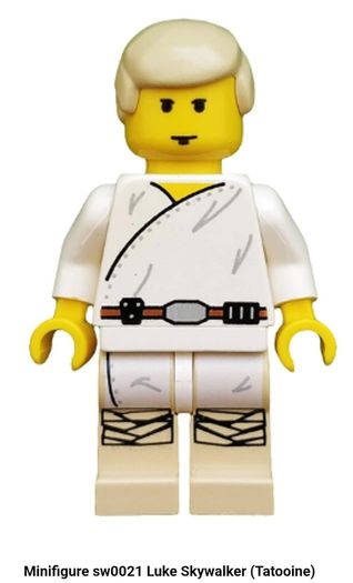 Lego Star Wars sw0021 Luke Skywalker