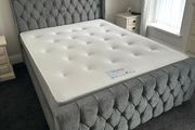 Chesterfieal double bed and mattress
