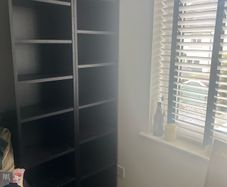 Two Black Billy bookcase 202 x 40 x 28 cm