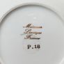 Limoges porcelain plate "Meissner" Image 3