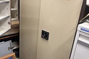 Steel storage cabinet