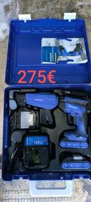 Rawlplug drywall screw gun 3 batteries
