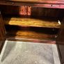 Large Solid Wood Bookcase with Ladder. Excellent Condition Image 5