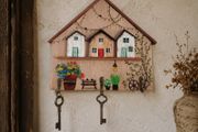 Handcrafted wooden key holder!