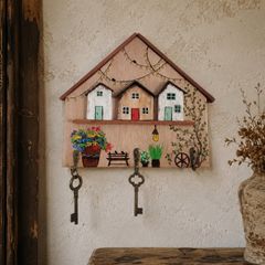 Handcrafted wooden key holder!