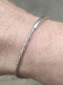 Sterling Silver Italian bracelet