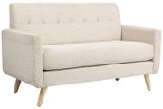 Loveseat, comfortable, 134x71x82 cm, Beige