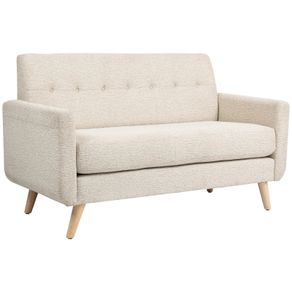 Loveseat, comfortable, 134x71x82 cm, Beige