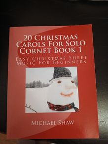 Cornet trumpet xmas Music book