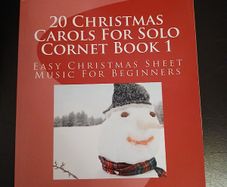 Cornet trumpet xmas Music book