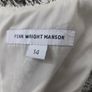 Worn once, like new. Size 14 Fenn Wright Manson Fully Lined Black & Cream dress. Image 3