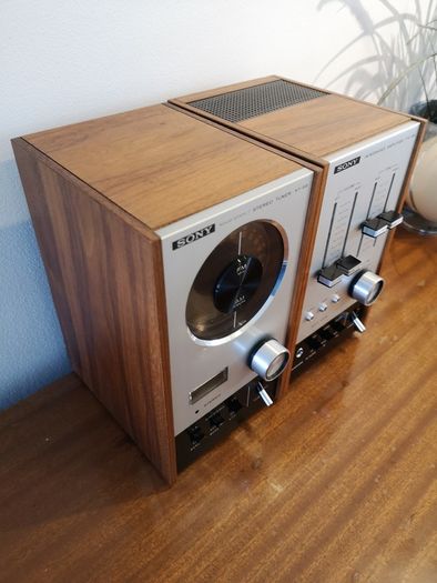 Sony T-88 Amp & Sony ST-88 Tuner - with all original packaging