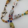 Vintage Venetian Style Old Face Glass Beads Necklace Image 3