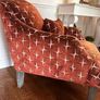 Armchair in Harlequin Issora Orange Material Image 2
