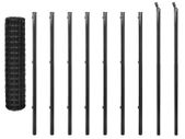 Euro Fence Steel 10x1.2 m Grey