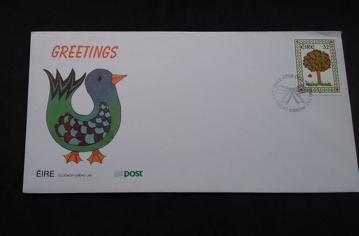 Ireland Stamps : Greetings/Love Stamp , First Day Cover - 1995