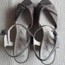 Marks & Spencer Wedge Heel Vintage Style Suede Shoes Size 3 Image 9