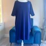 Ladies Navy Dress with Pockets from East Size UK 18 / EU 46 Image 8