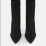 BRAND NEW Pointed Toe Stiletto Sock Boots: Size 5 Image 2