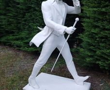 lifesize johnny walker statue