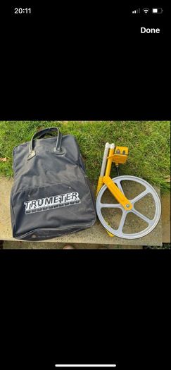 Trumeter 5000 Road Distance Measuring Tool with Wheel & Bag
