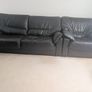 Free 3 piece faux leather sofa suite Image 5