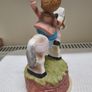 Vintage Musical Figurine Child on Horse Image 4