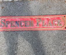 Street Sign Spencer Place