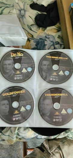 James Bond dvd complete collection