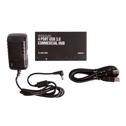 4 Port Powered USB 3.0 Commercial Hub DL-4USB-PHUB