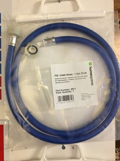 1.5 M Inlet Hose for Dishwashers  Washing Machine