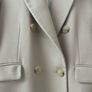 Sandro Paris Beige Wool Coat Size 36 Image 2