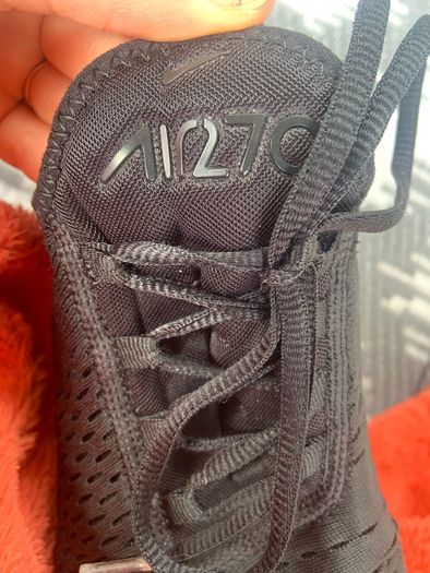 Nike Air Max 270 trainers in a triple black
