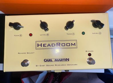 Carl Martin Headroom spring reverb pedal