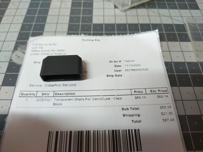 Nintendo Gamecube replacement shell