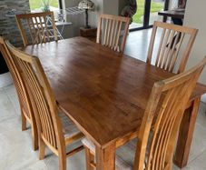 Kitchen Table & 8 Chairs