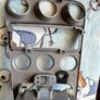 Genuine Alfa Romeo 156 Center Console Dashboard ,matt Graphite/silver Finish Rhd Image 3