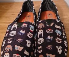 Dog printed Bobs shoes