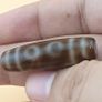 Vintage 5 Eyes Himalayan Tibetan Agate Dzi Bead Amulet Image 7