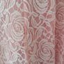 Peach Dress lacy overlay wedding communion Image 2