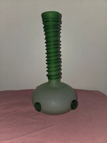 Hand Blown Vintage Glass Vase