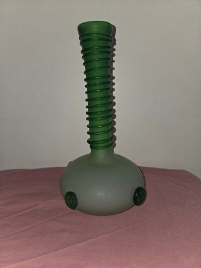 Hand Blown Vintage Glass Vase